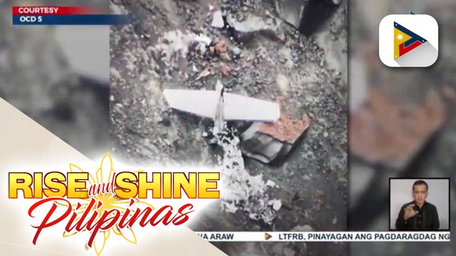 Nawawalang Cessna plane, natagpuan malapit sa Bulkang Mayon