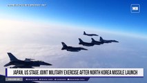 Japan, US stage joint military exercise after North Korea missile launch