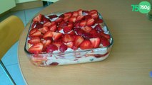 Tiramisu aux fraises et fruits rouges