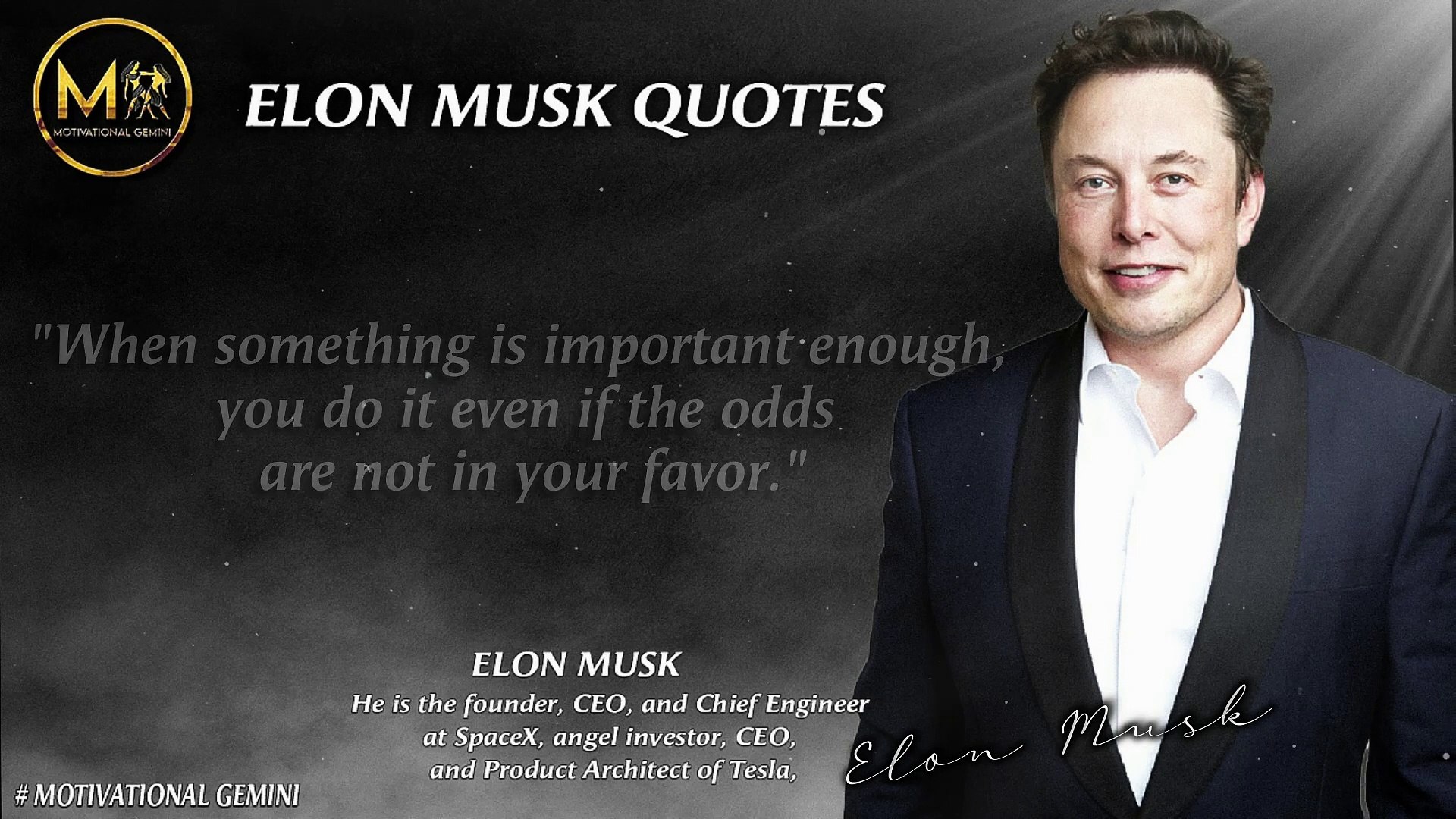 Elon Musk Quotes: Fueling Your Inner Drive | Short Inspirational Quotes for  Success and Innovation