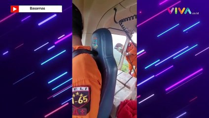 Momen TIM SAR Temukan Helikopter Kapolda Jambi