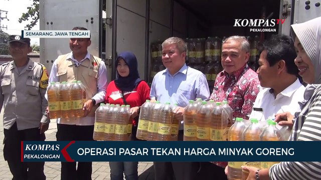 Operasi Pasar Tekan Harga Minyak Goreng