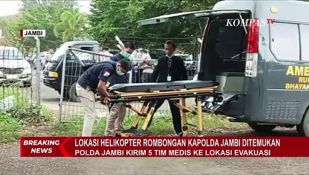 Polda Jambi Kirim Dokter Spesialis dan Perawat ke Lokasi Helikopter Mendarat Darurat