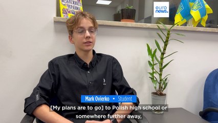 Ukrainians who have fled to Poland learn how to settle in their host nation