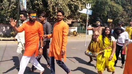 नगर में जगह-जगह अनुष्ठान, हवन व भंडारे हुए, निकली यात्रा