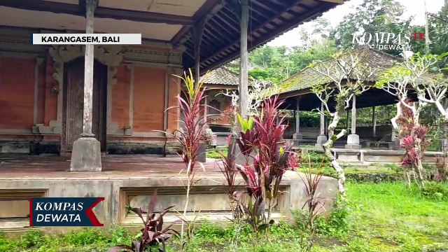 Hujan Deras, Tembok Pura Pedarman Dalem Sukawati Jebol