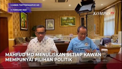 Mahfud MD Ajak Said Didu Makan Nasi Kotak di Rumahnya, Bahas Apa?
