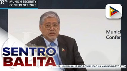 下载视频: DFA, iginiit ang kahalagahan ng pagtitiyak ng rules-based order kasunod ng ilang insidente ng harassment sa West PH Sea