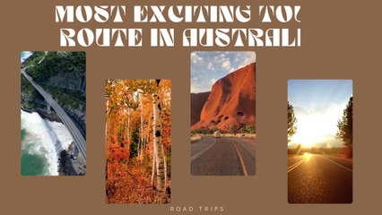 Peter Biantes  Exciting Tour Route in Australia