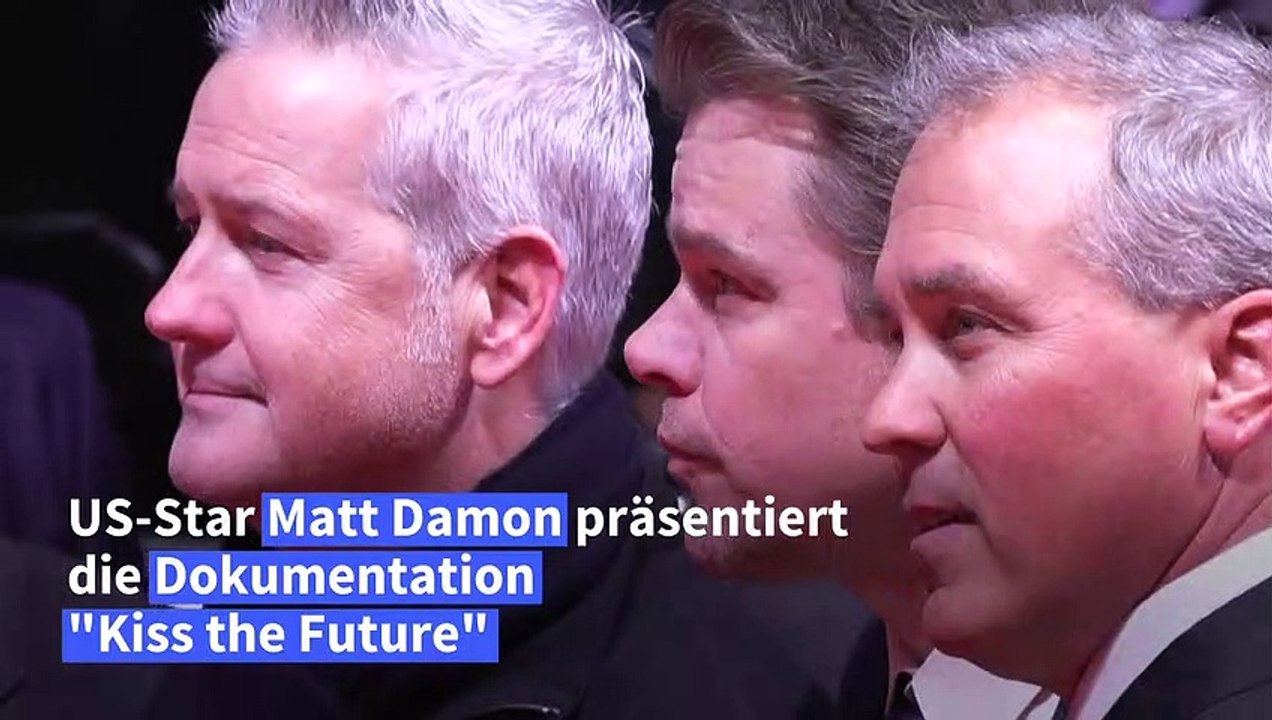 Matt Damon und Bono präsentieren Sarajevo-Doku auf der Berlinale