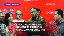 Respons Jokowi Soal Zainudin Amali Ingin Mundur dari Menpora Fokus di PSSI