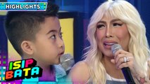 Lucas' story about his mother touches Vice Ganda | Isip Bata