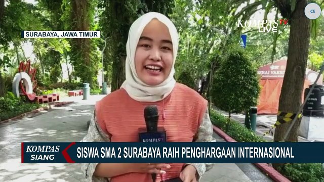 Bangga, Siswa SMA 2 Surabaya Raih Penghargaan Internasional di Ajang Inovasi Teknologi di Bangkok