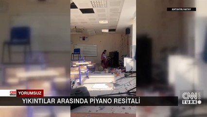 Yıkıntılar arasında piyano resitali
