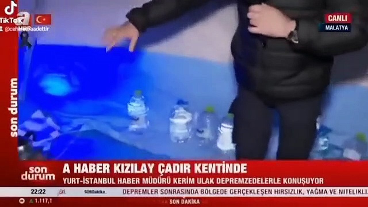 Depreme kader, çadıra şükür!