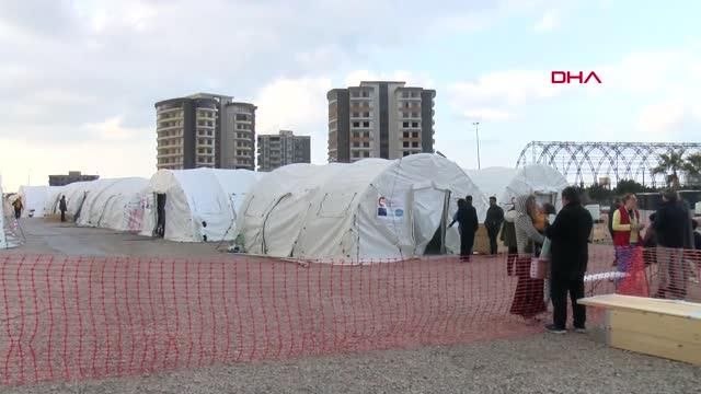 İSPANYOLLARIN SAHRA HASTANESİ, HATAY'DA SAĞLIK HİZMETİ VERİYOR