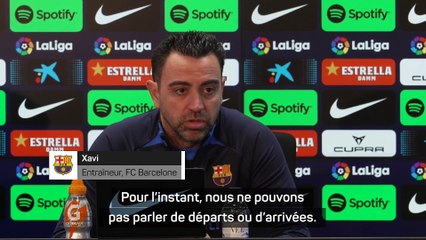 Xavi : "Fati est un joueur du présent et du futur"