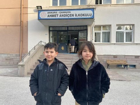 Ankara'da yarıyıl tatili sonrası öğrenciler dersbaşı yaptı