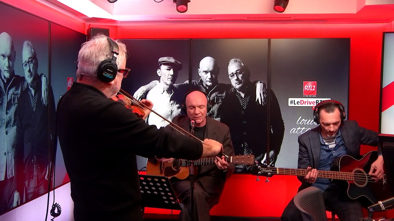 LIVE - Louise Attaque interprète "Les nuits parisiennes" dans #LeDriveRTL2 (17/02/23)