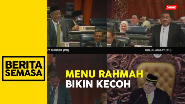 Dewan Rakyat kecoh tuduhan Menu Rahmah sebabkan kanser