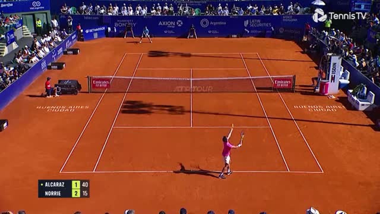 Highlights: Alcaraz gewinnt Finale von Buenos Aires