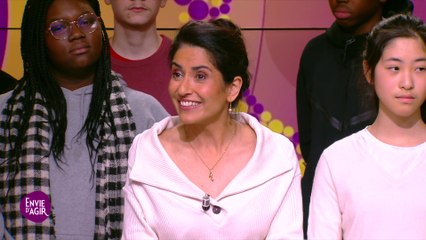 Virginie Salmen, cofondatrice de [Viens Voir Mon Taf] - Nikola Karabatic, porte-parole du [Secours Populaire]