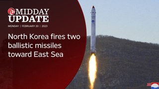 #MIDDAY_UPDATE: North Korea fires two ballistic missiles toward East Sea