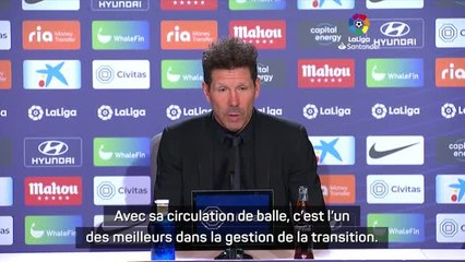 22e j. - Simeone : "Griezmann est un joueur clef pour nous"