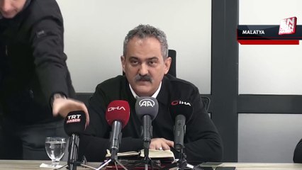 Milli Eğitim Bakanı Mahmut Özer deprem bölgelerinde okulların açılış tarihini açıkladı