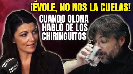 ¡Évole, no nos la cuelas! Cuando Olona habló de los chiringuitos en partidos y pidió transparencia
