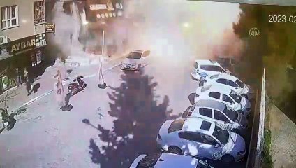 Şanlıurfa'daki patlama anı kamerada