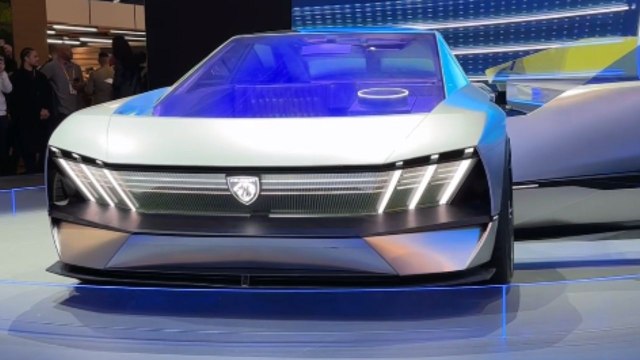Concept design of Peugeot's next-gen electric car 'Inception' showcased at CES 2023