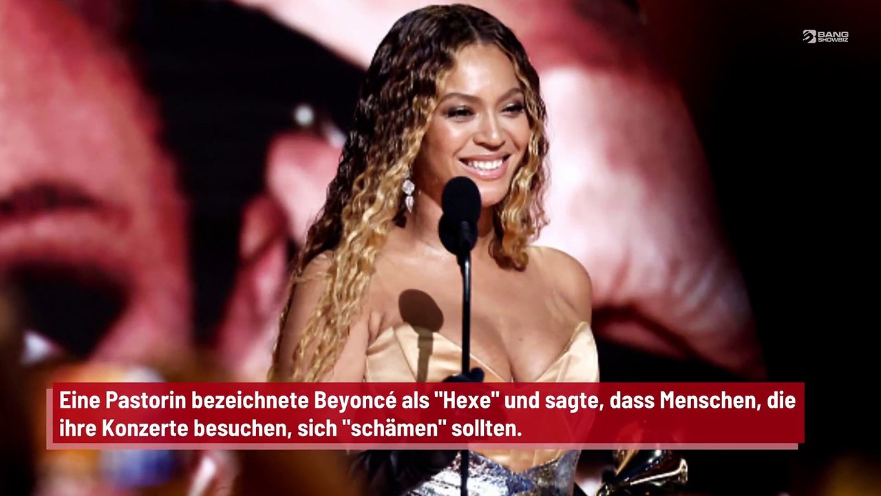 Pastorin nennt Beyoncé eine 'Hexe'