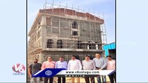 Minister Vemula Prashanth Reddy Inspects Delhi BRS Party Office Construction Works  | V6 News (1)