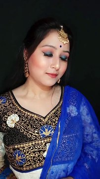 Try this Mehendi Makeup look | Indian Festive Makeup look #makeup #makeuplook #shortsfeed #shorts