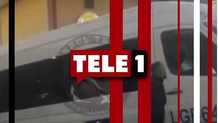 Maganda beyzbol sopasıyla okul servisine saldırdı