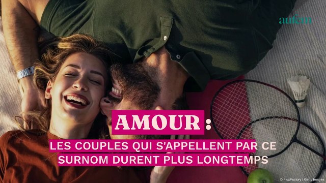 Amour : les couples qui s’appellent par ce surnom durent plus longtemps, selon une étude