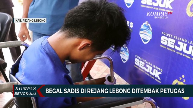 Begal Sadis di Rejang Lebong Ditembak Petugas