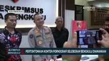 Pertontonkan Konten Pornografi Selebgram Bengkulu Diamankan