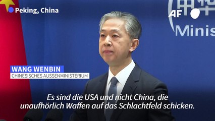 China bestreitet Pläne für Waffenlieferungen an Russland