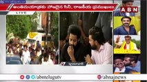 Jr NTR EMOTIONAL Moments At Maha Prasthanam | Taraka Ratna  | ABN Telugu