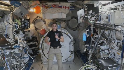 Water, Ball Throwing, Cords And More Explanation By ISS Astronaut