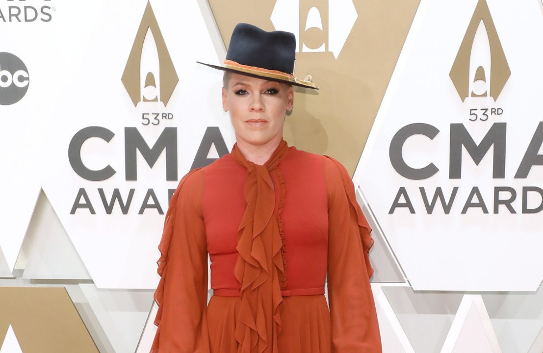 Pink has hinted at tensions with Christina Aguilera on the set of 'Lady Marmalade'
