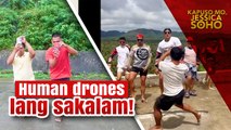 Abot kayang drone shots? Sagot na kayo ng human drones! | Kapuso Mo, Jessica Soho