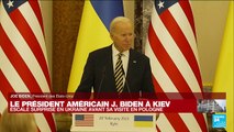 REPLAY - Conférence de presse des présidents Joe Biden et Volodymyr Zelensky à Kiev