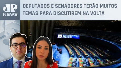 Congresso Nacional fecha e parlamentares só voltam em março; Amanda Klein e Vilela analisam