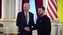Biden a Kiev per confermare il sostegno degli Stati Uniti a Zelensky