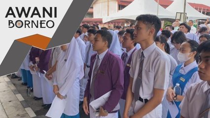 Calon SPM | Lebih 35,000 duduki peperiksaan di Sarawak