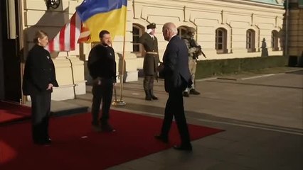 Visita sorpresa de Biden a Ucrania para reunirse con Zelenski