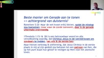 R 257 Vrijheid in Christus! 06 Groot verschil tussen DOEN en ZIJN!